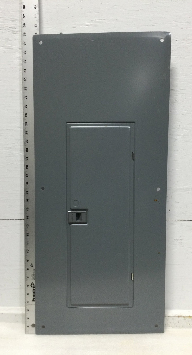 Square D QOC40UF 40 Space 120/240V Panel Door Only w/Main 35" x 15 1/2"