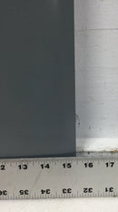 Square D QOC40UF 40 Space 120/240V Panel Door Only w/Main 35" x 15 1/2"