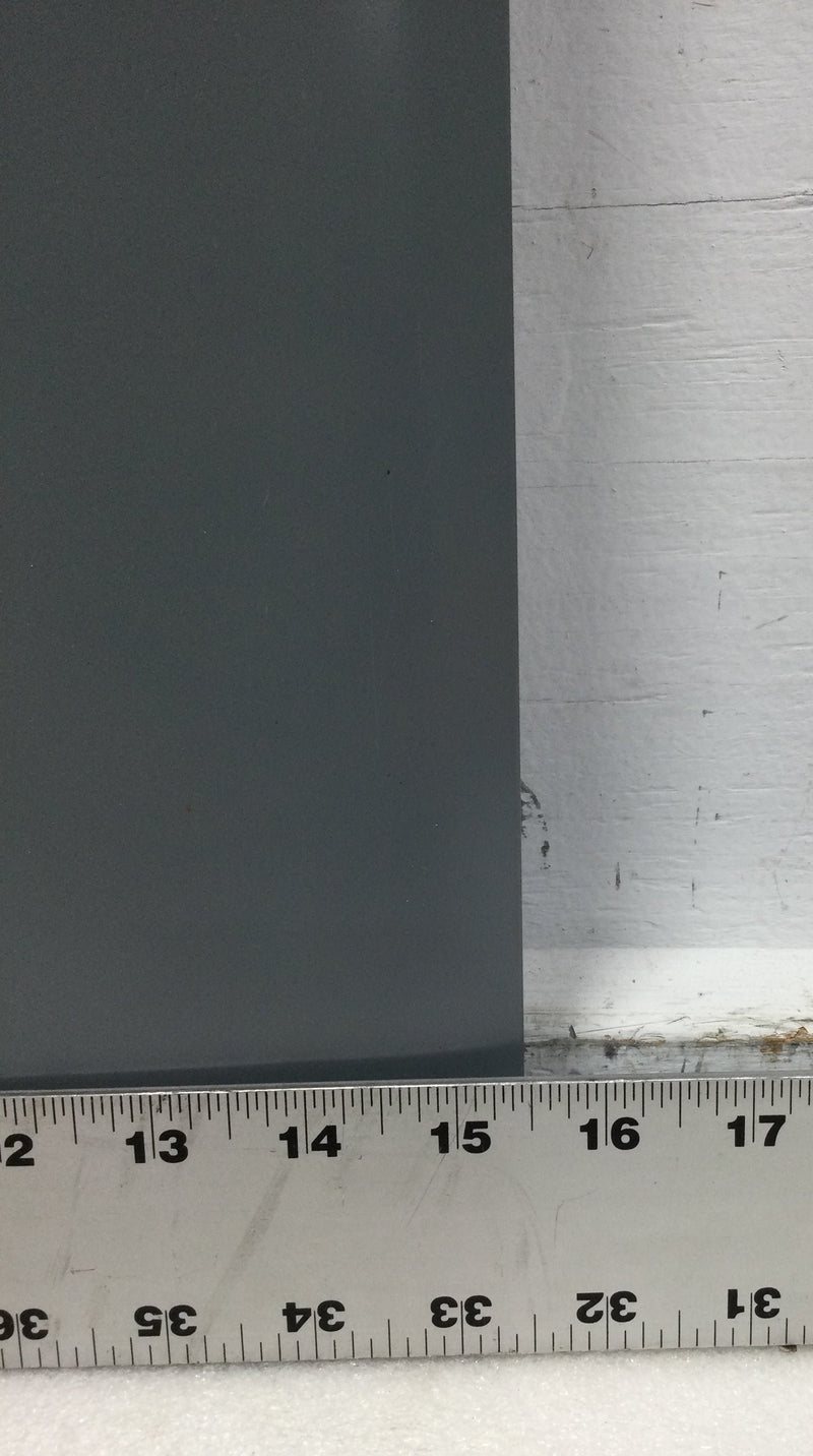 Square D QOC40UF 40 Space 120/240V Panel Door Only w/Main 35" x 15 1/2"