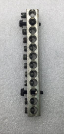 ITE/Siemens 12 Position 4-14 AWG Grounding Bar 4 1/8" x 1/2"
