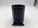 Wiremold 881 Round PVC Floor Box - Black