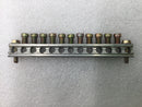 Siemens MC0816B1150TH 13 Position 4-14 AWG Grounding Bar 4 7/8" x 1/2"