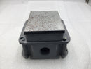 Hubbel B2436 Floor Box Cast Iron Deep Adjustable Box