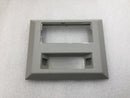 Wiremold 5007C-1AGY Mounting Plate for Cable Raceway