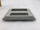 Wiremold 5007C-1AGY Mounting Plate for Cable Raceway