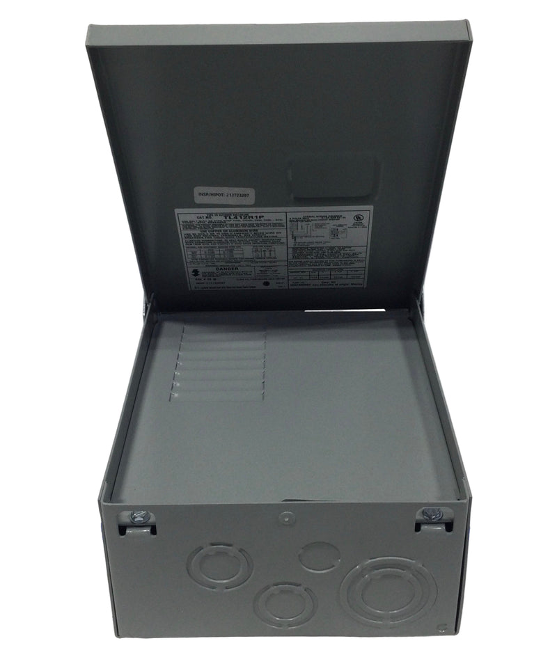 GE TL412R1P 125 Amp 4 Space/8 Circuit 120/240V Main Lug Load Center 10" x 7 1/4"