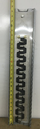 Eaton BR Series 20 Space 40 Circuit 200 Amp 120/240 VAC Type BR Load Center Guts Only 6" X 28"