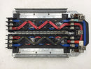 Zinsco 100 Amp 3 Phase 30 Circuit Criss Cross Bus Guts Only 10" x 18"