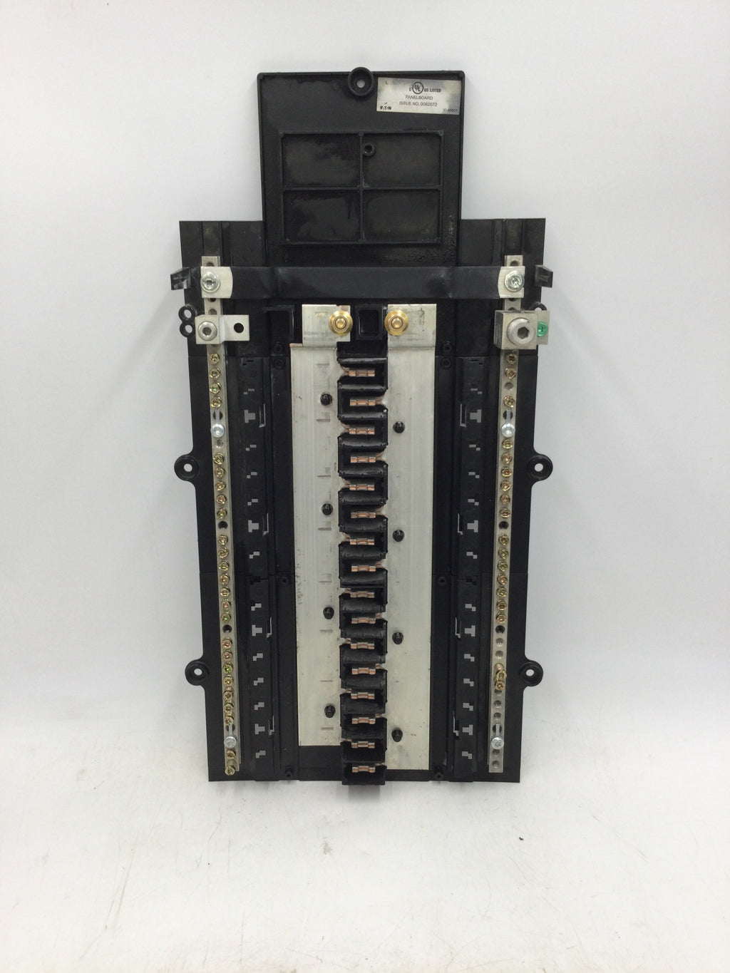 Eaton 16 Space 32 Circuit 200 Amp MLO Panel Guts Only 9" x 19"