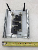 Eaton/Cutler Hammer 8 Space 120/240V 100A MLO Guts Only 6" x 7.5"