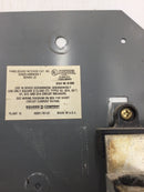 Square D QON20-40MW200-1 200 Amp 10 Space 120/240V Load Center Guts Only 6"x21"