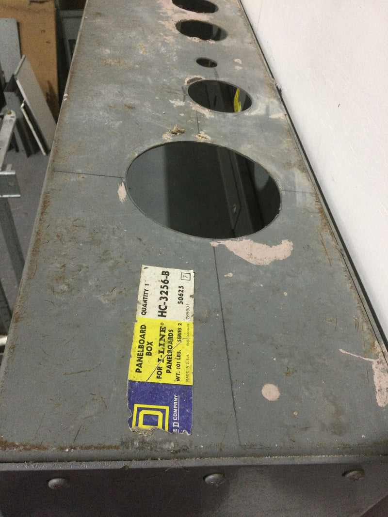 Square D HCM3273-4 HCM Panelboard 400 Amp Main Lug 600 Vac 250VDC I Line 56" X 32.5"