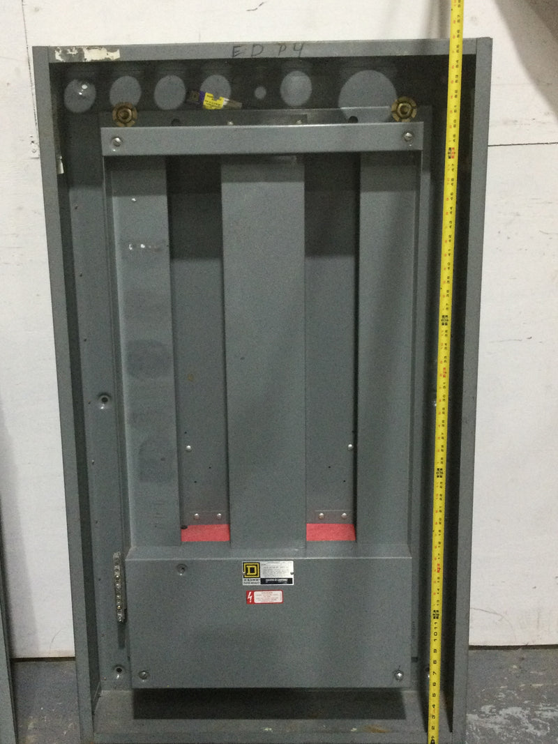 Square D HCM3273-4 HCM Panelboard 400 Amp Main Lug 600 Vac 250VDC I Line 56" X 32.5"