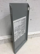 Eaton CH6L125R 125 Amp 6 Space 120/240V Panel Cover Only 11 5/8" x 6 1/2"