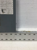 Square D Dead Front Only w/Main 24 Space 120/240V 20 3/4" x 14 1/8"