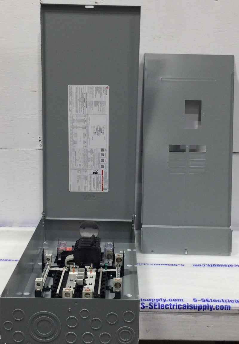 ABB PAM0820RFL 200 Amp 8 Space 1PH 3W 120/240V PON Main Breaker Load Center