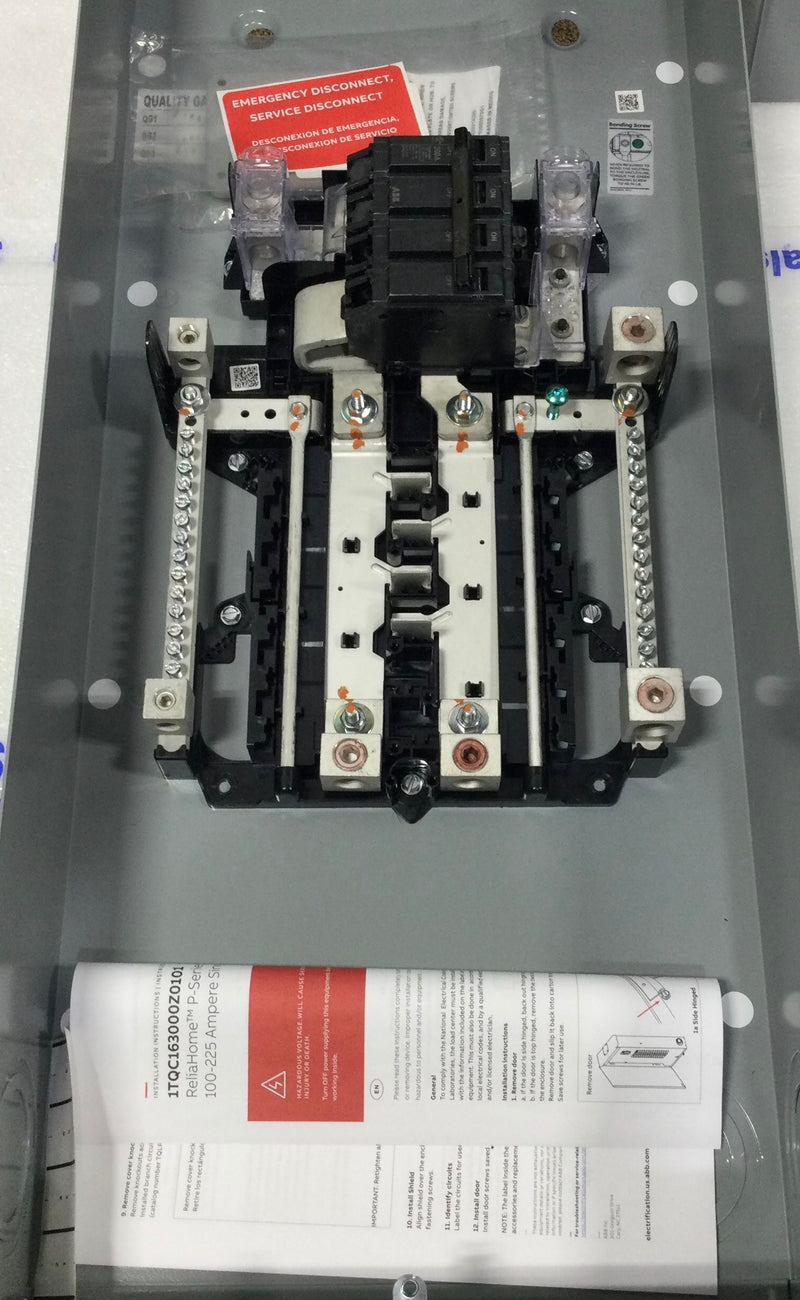 ABB PAM0820RFL 200 Amp 8 Space 1PH 3W 120/240V PON Main Breaker Load Center