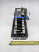 Square D QON20-40MW200-1 200 Amp 10 Space 120/240V Load Center Guts Only 6"x21"