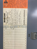 Square D Home Line HOM30M200C Cover/Door Only 30 Space 200 Amp Type 1 35" x 15 1/2"