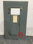 Square D Electric Cabinet Front 200-225 Amp NQOB/QOB Commercial Panelboard Cover/Door Only 35 1/4" x 20 1/8"