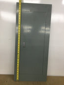 Square D Electric Cabinet Front 32 5/8" x 14 1/8"