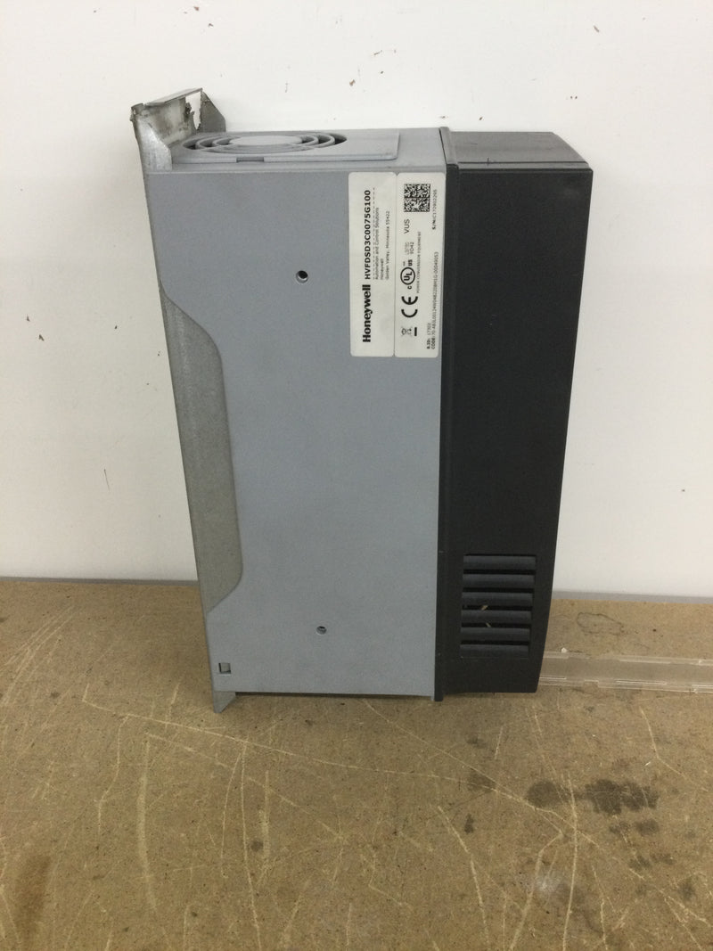 Honeywell HVFDSD3C0075G100 Variable Frequency Drive 7.5 HP 3 Phase 380-480 VAC
