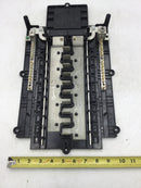 Eaton 10 Space 20 Circuit 150 Amp MLO Panel Guts Only 9.5" x 17"