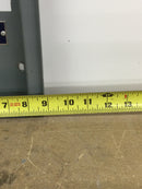 Square D NQOB-11953-4N Dead Front Only 42 Space 225 Amp 120/208V 3 Phase 4 Wire 120/240V 3 Phase 3 Wire 25 3/4" x 8 3/4"