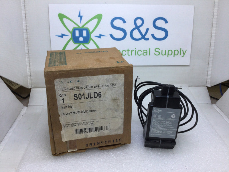 ITE/Siemens S01JLD6 Shunt Trip 120VAC 60Hz. .395Amp