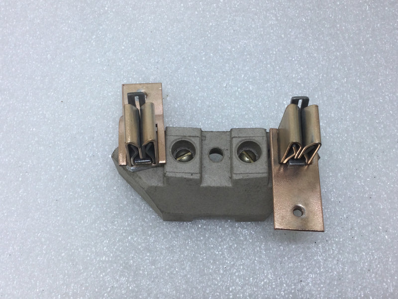 B&C Porcelain Meter Socket Replacement Block 100-200 Amp - Copper