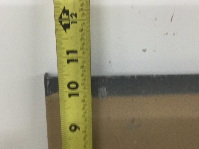 Meter Cover Only Bottom Back Latch 14 1/4" x 10 1/4"