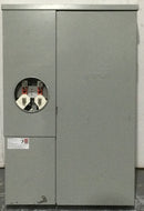 Leviton LP320-MC 200 Amp 30-Space Outdoor Load Center Meter Main Combo with Main Breaker