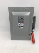 Siemens HNF361 30 Amp 600V Non Fused Safety Switch Enclosure 12" x 8"
