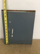 Federal Pacific Panel Board Cover Only Nema 3R 12" x 10 1/4"