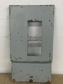 Dead Front Only 11 7/8" x 6 1/4"