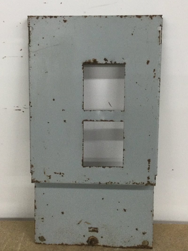 Dead Front Only 11 7/8" x 6 1/4"