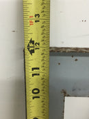 Dead Front Only 11 7/8" x 6 1/4"