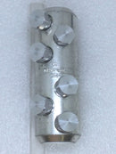 Power Connectors PCS12M Mechanical Shear Bolt in Line Connector 6 Bolt 3/4" for 1000 KCMIL Cable