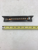 Zinsco 8 Position Under Screw Isolated Ground Bar w/ Up To