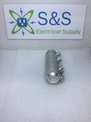 Power Connectors PCS12M Mechanical Shear Bolt in Line Connector 6 Bolt 3/4" for 1000 KCMIL Cable