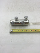 Power Connectors PCS11 Mechanical Shear Bolt in Line Connector 4 Bolt 3/4" for 4/0 to 500 KCMIL Cable