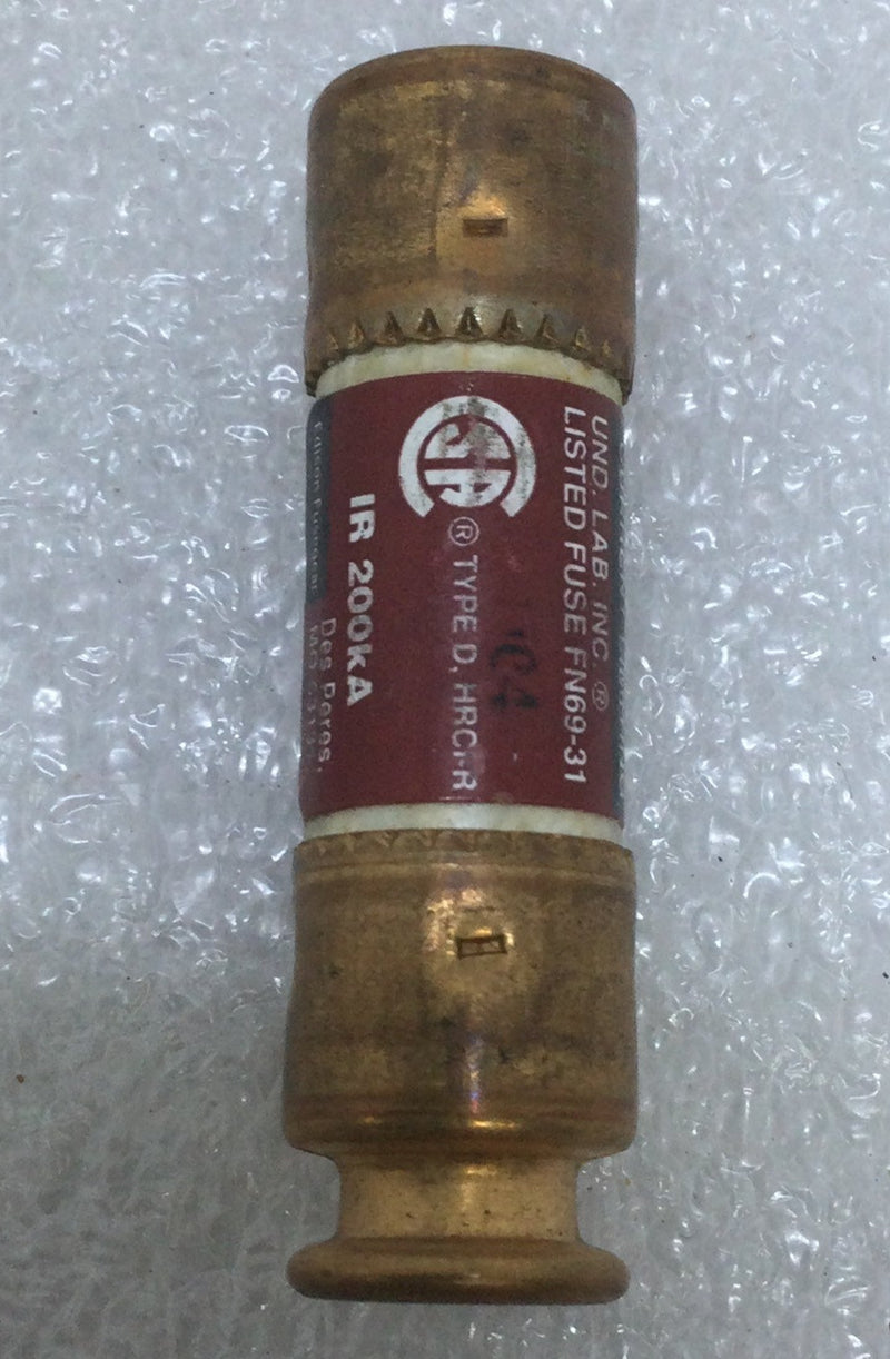 Bullet ECNR-20 20 Amp 250V Dual Element Time Delay Class RK5 Fuse