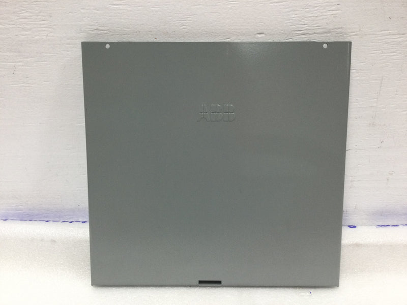 ABB TLMQ812RCU 125 Amp 8 Space 120/240V Outdoor Cover Only 11 5/8" x 11 1/8"