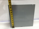 ABB TLMQ812RCU 125 Amp 8 Space 120/240V Outdoor Cover Only 11 5/8" x 11 1/8"