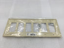 Cooper Wiring PJ266V 6 Gang Unbreakable Decora Style Plate in Ivory (Box of 10)