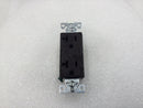 Cooper 6352B-BU 20 Amp 2 Pole 125V Duplex Receptacle Decorator