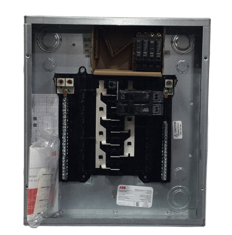 ABB TMQ1210PA 100 Amp 12 Circuit 1PH 3W 240V Main Breaker Load Center