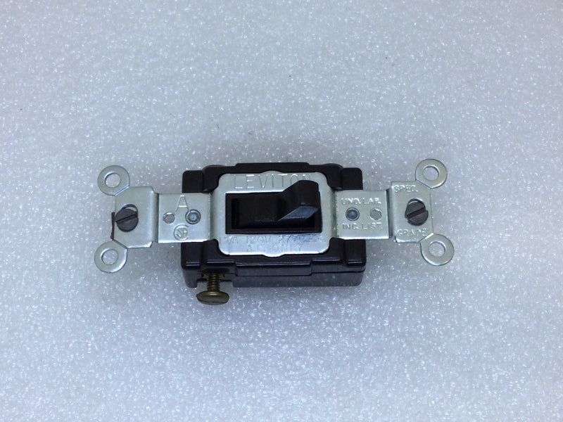 Leviton 5503 15 Amp 120/277VAC 3 Way Tumbler Switch