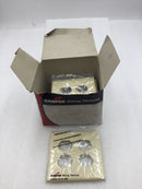 Cooper PJ82V 2 Gang Unbreakable Duplex Receptacle Plate in Ivory (Box of 10)