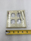 Cooper PJ82V 2 Gang Unbreakable Duplex Receptacle Plate in Ivory (Box of 10)